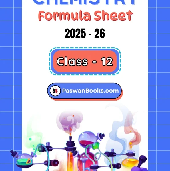 Class 12 Chemistry Formula Sheet